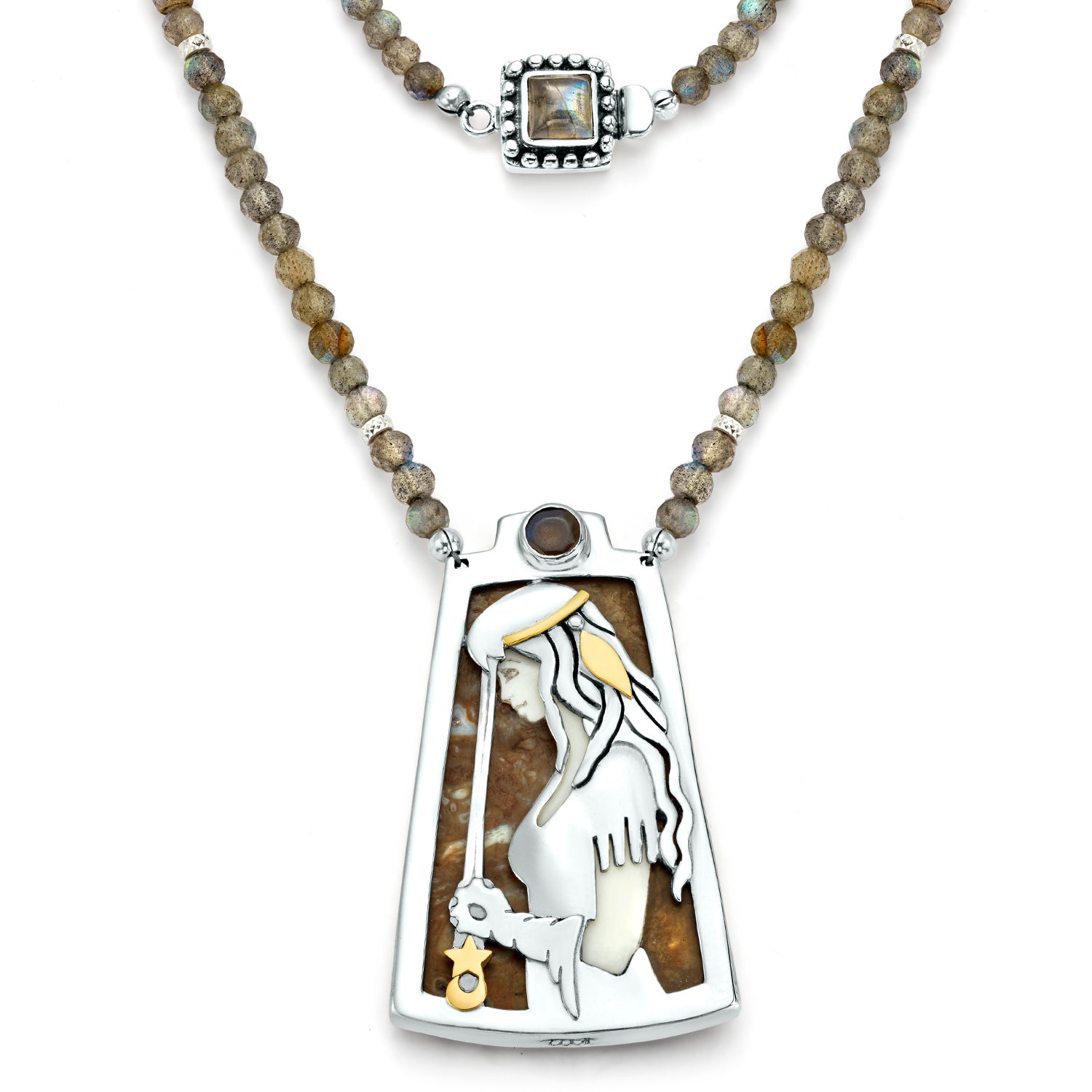 Diana, Greek Goddess of the Moon Necklace – Kelly Morgen Jewelry