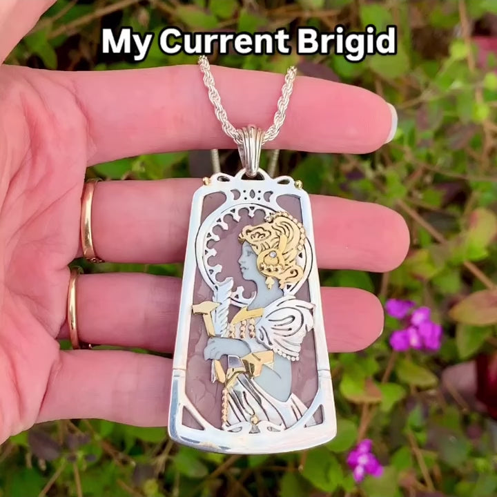 Brigid, the Celtic Triple Goddess